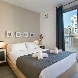  Apartament Bbarcelona Gaudi Flats Hiszpania